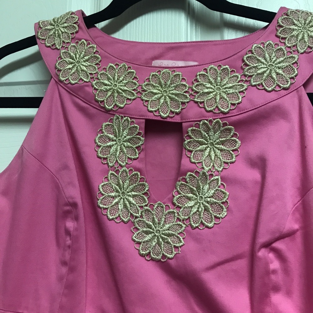 Lilly Pulitzer pink dress