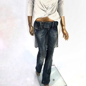 Diesel Cherock Stretch Slim Bootcut Jeans sz 26