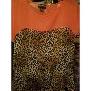 Leopard blouse