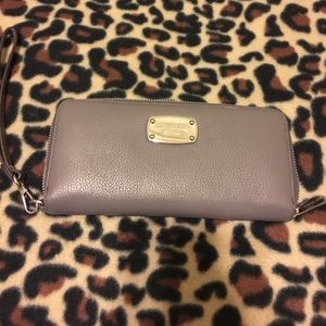 Michael Kors  Silver Gray Wallet