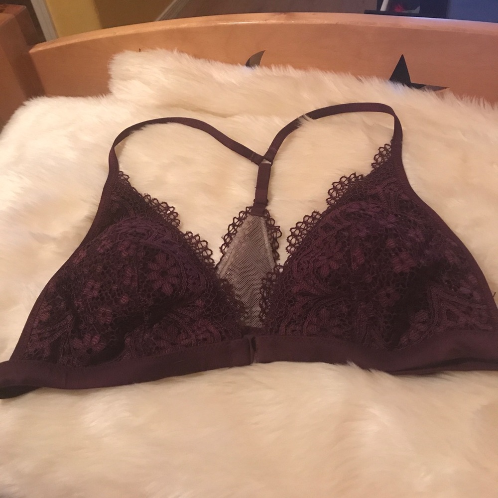 Victoria's Secret purple lace bralette
