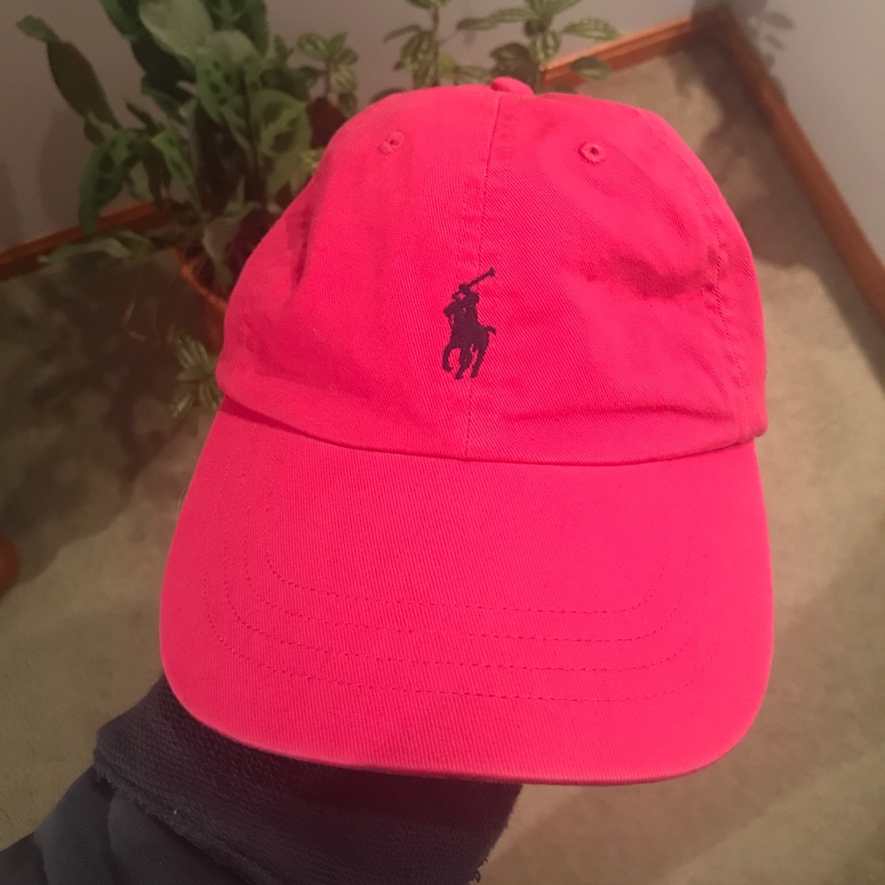 Ralph Lauren Polo cap - hot pink, never worn!