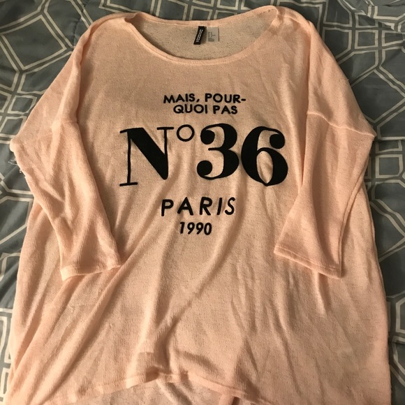 Light knit baby pink sweater - Picture 1 of 1