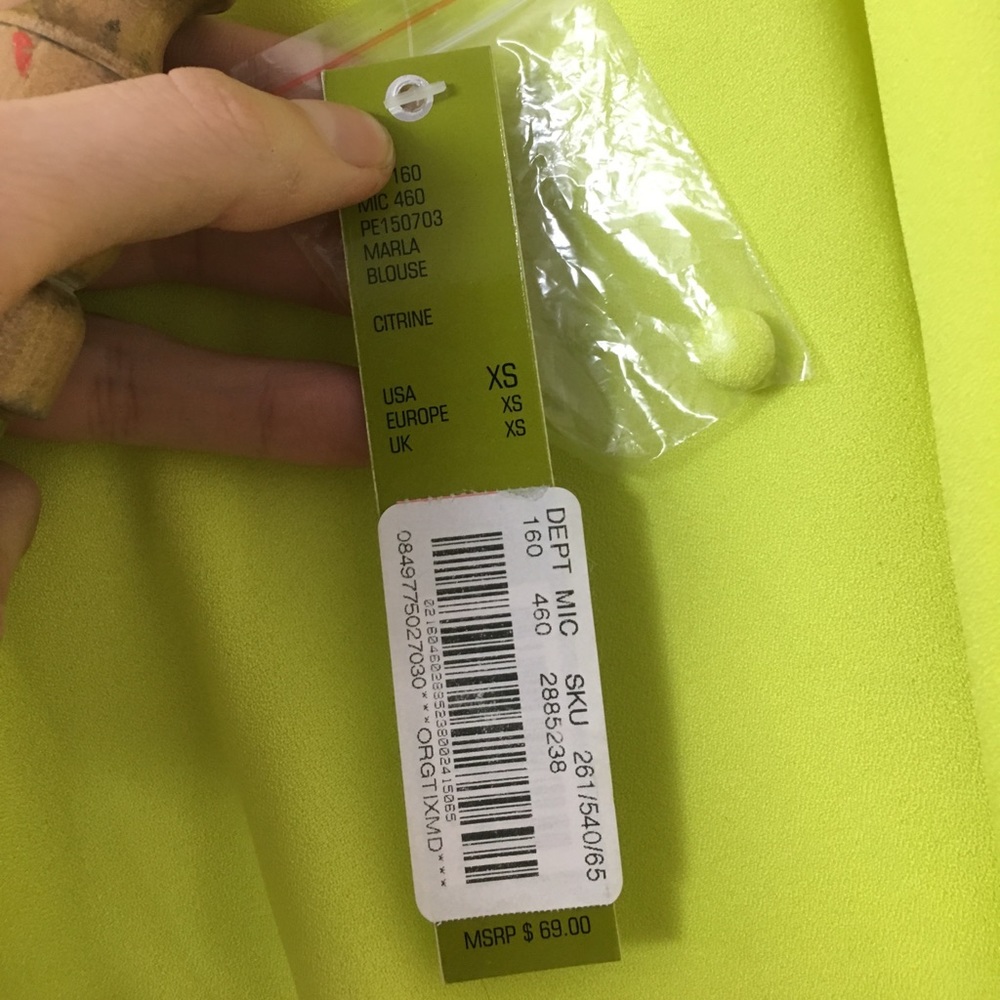 Neon blouse - Picture 7 of 8