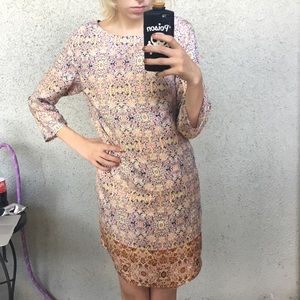 Colorful dress from The Limited