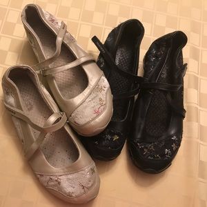 TWO!!! Count 'em!!! TWO pairs of shoes!