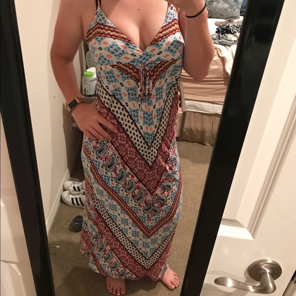 Multicolor Maxi Dress