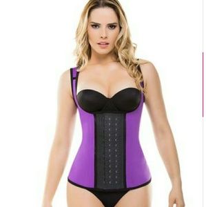 Full control body shaper vest In purple
