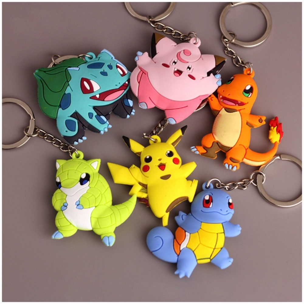 (16pieces) Pokémon Keychain.Accessory. Any Age