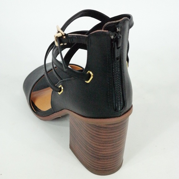 Strappy Block Heel Sandals - Picture 3 of 8