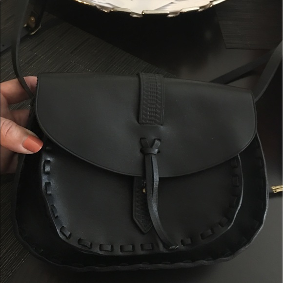 Madewell Bags | Asheville Whipstitch Saddle Bag Black | Poshmark