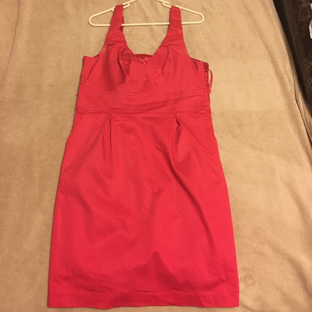 Pink short dress