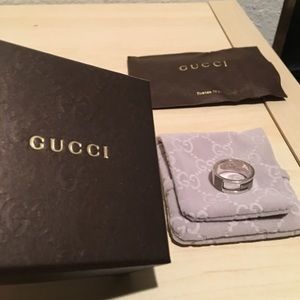 Brandy new Gucci silver ring