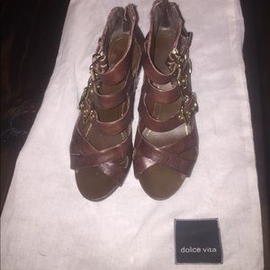 Dolce Vita Leather Wedges