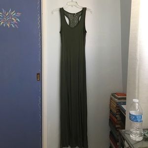 Green Maxi dress