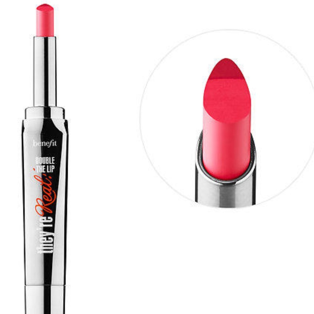 Benefit double the lip revved up  red