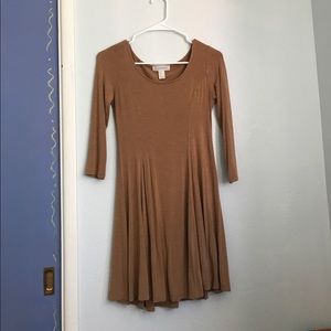Tan dress