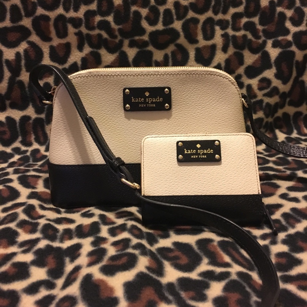 Kate Spade Purse And Matching Wallet