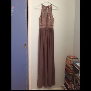 Brown dress