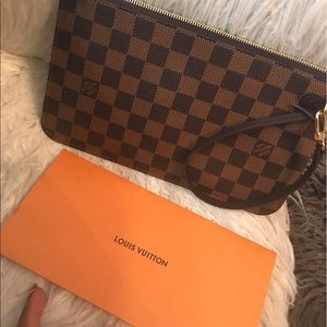 Never pouchette MM- never worn- comes with reciept