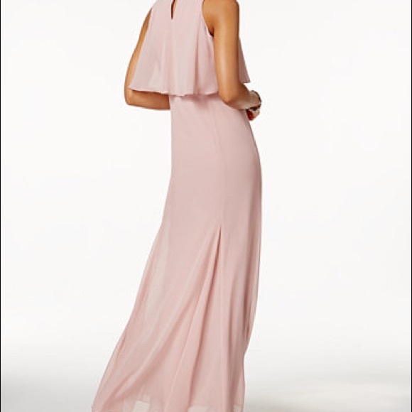 A long soft pink long dress - Picture 3 of 7