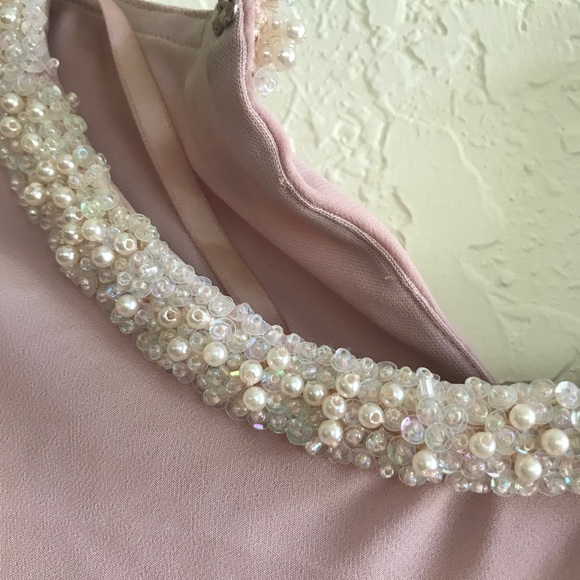 A long soft pink long dress - Picture 7 of 7