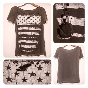 CHASER DISTRESSED TEE  🇺🇸 SCREEN