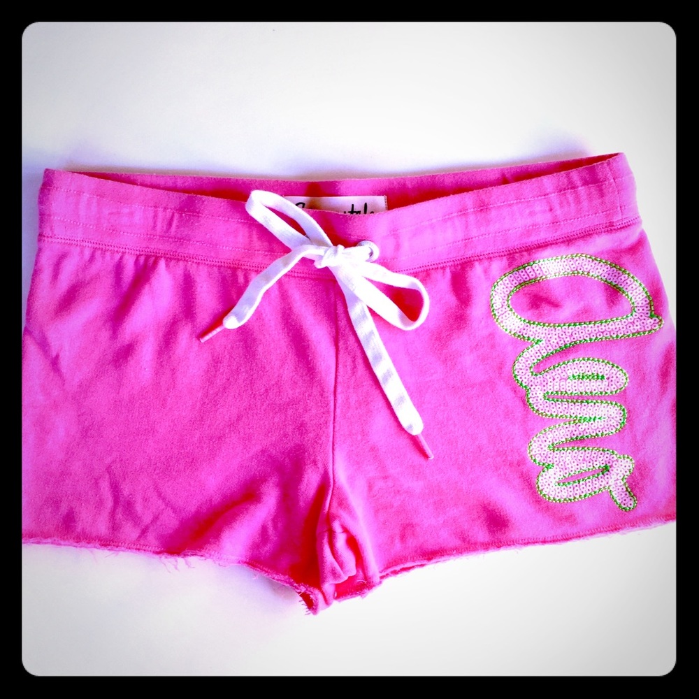 Aeropostale Pink Logo shorts