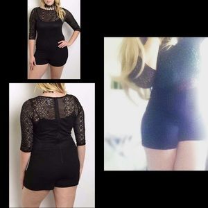 PLUS SIZE ROMPER