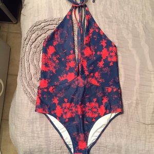 One piece bathing suit
