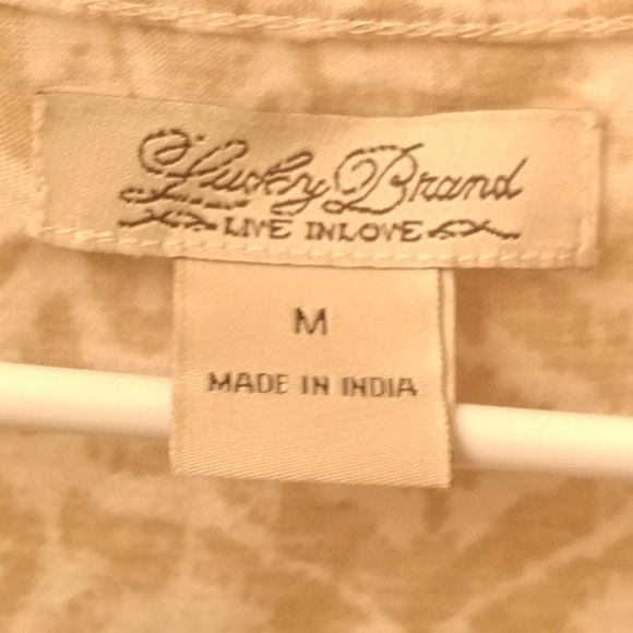 ✴Lucky Brand✴ blouse - Picture 2 of 2