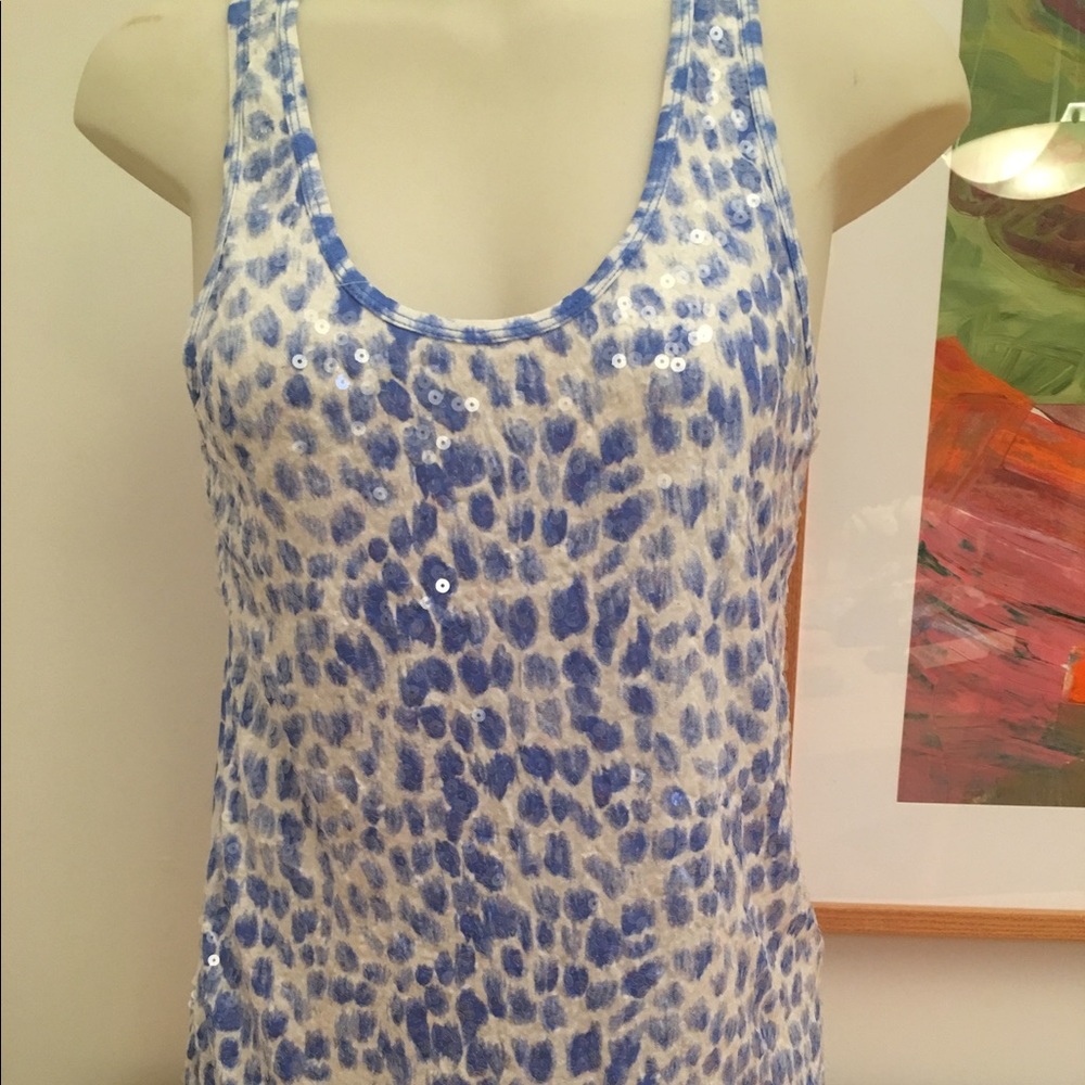 J CREW SEQUINED TANK