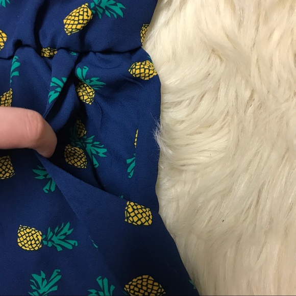 NWT As U Wish pineapple romper - Picture 8 of 8