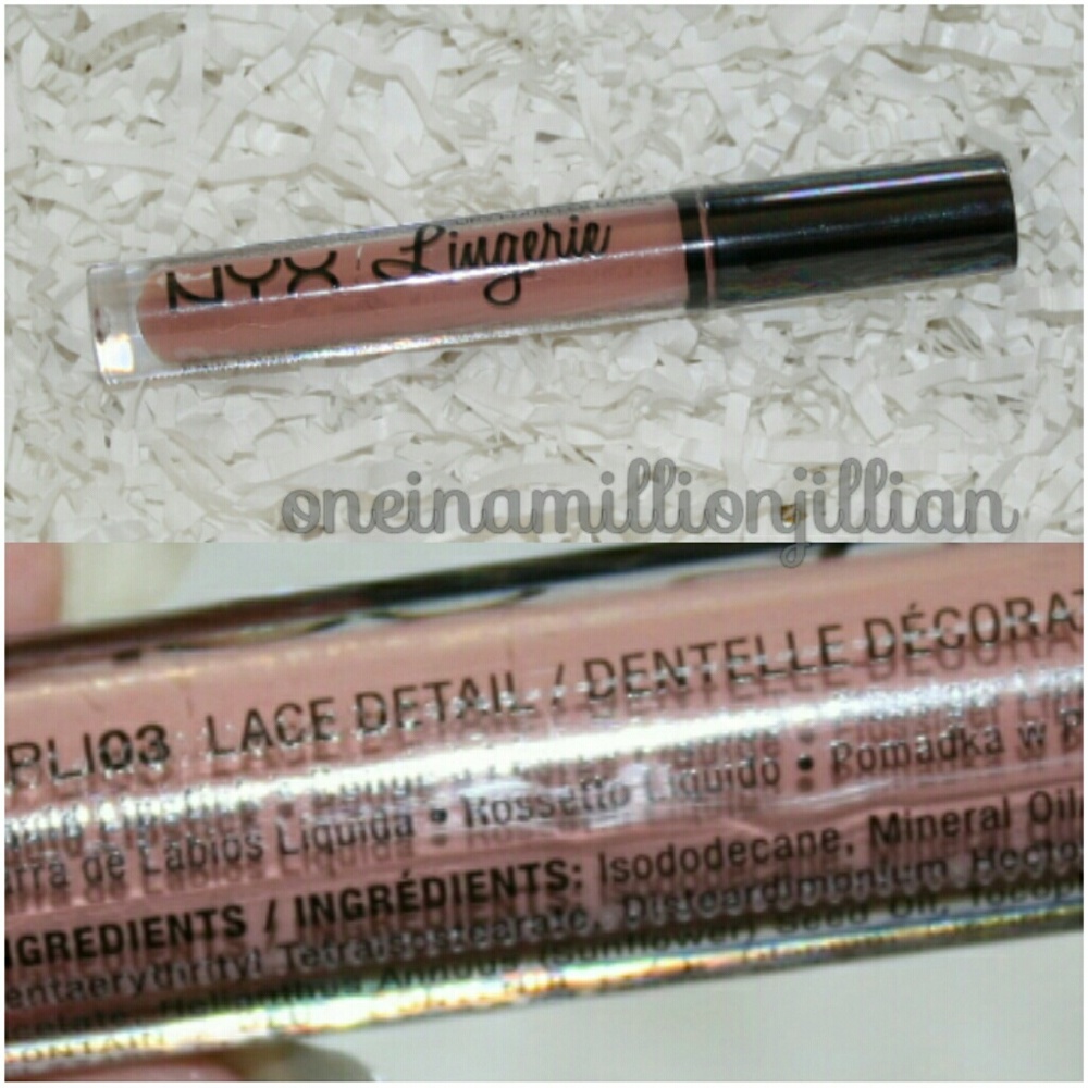 NYX Lip Lingerie Liquid Lipstick - Lace Detail - Picture 3 of 3