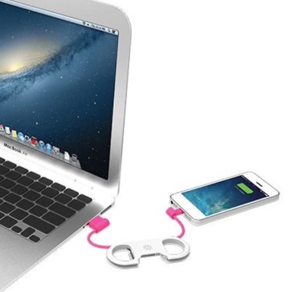 MiColor GoBuddy+ Lightning ChargeSync Cable - Pink