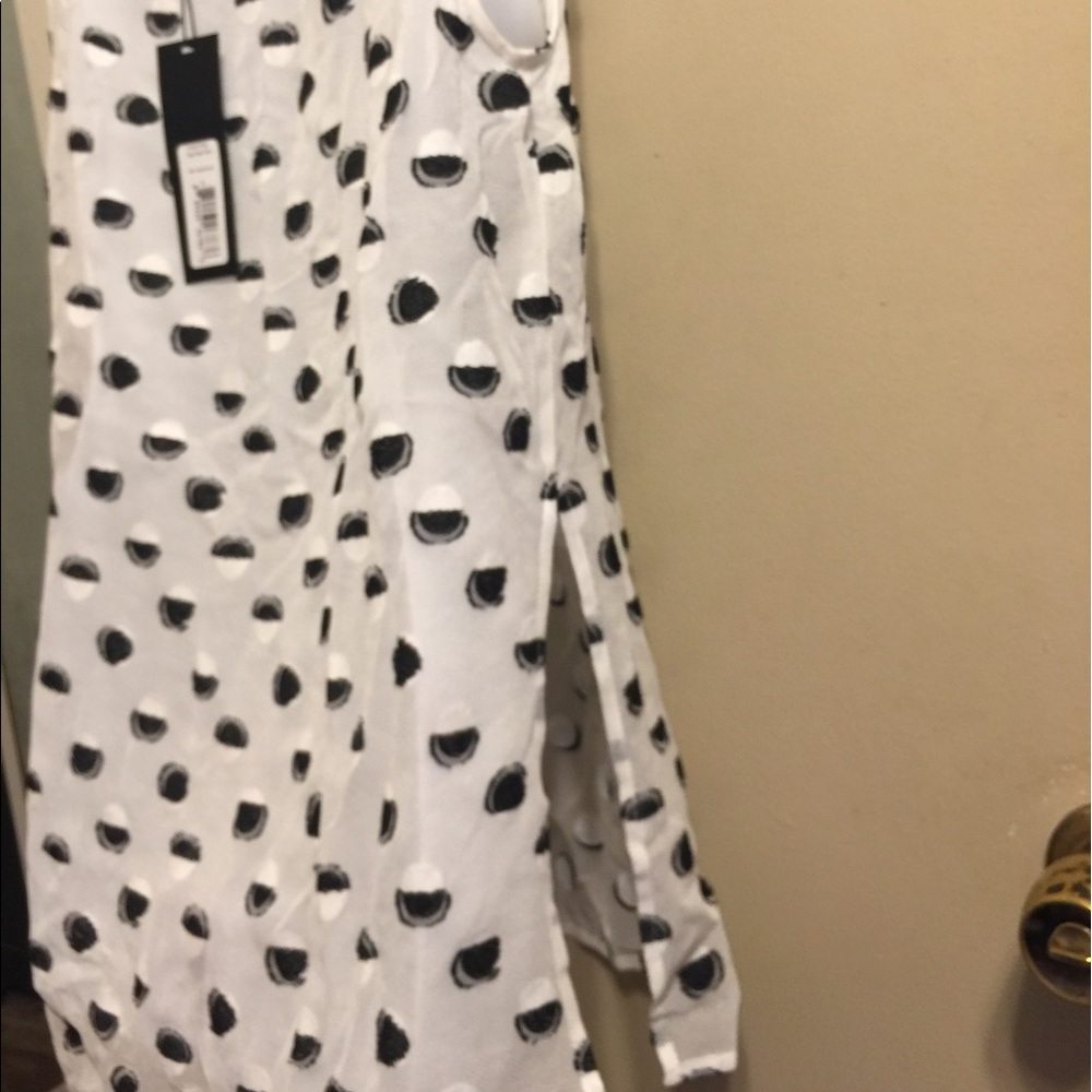 Thakoon Open Side Black & White Tank - Picture 2 of 8