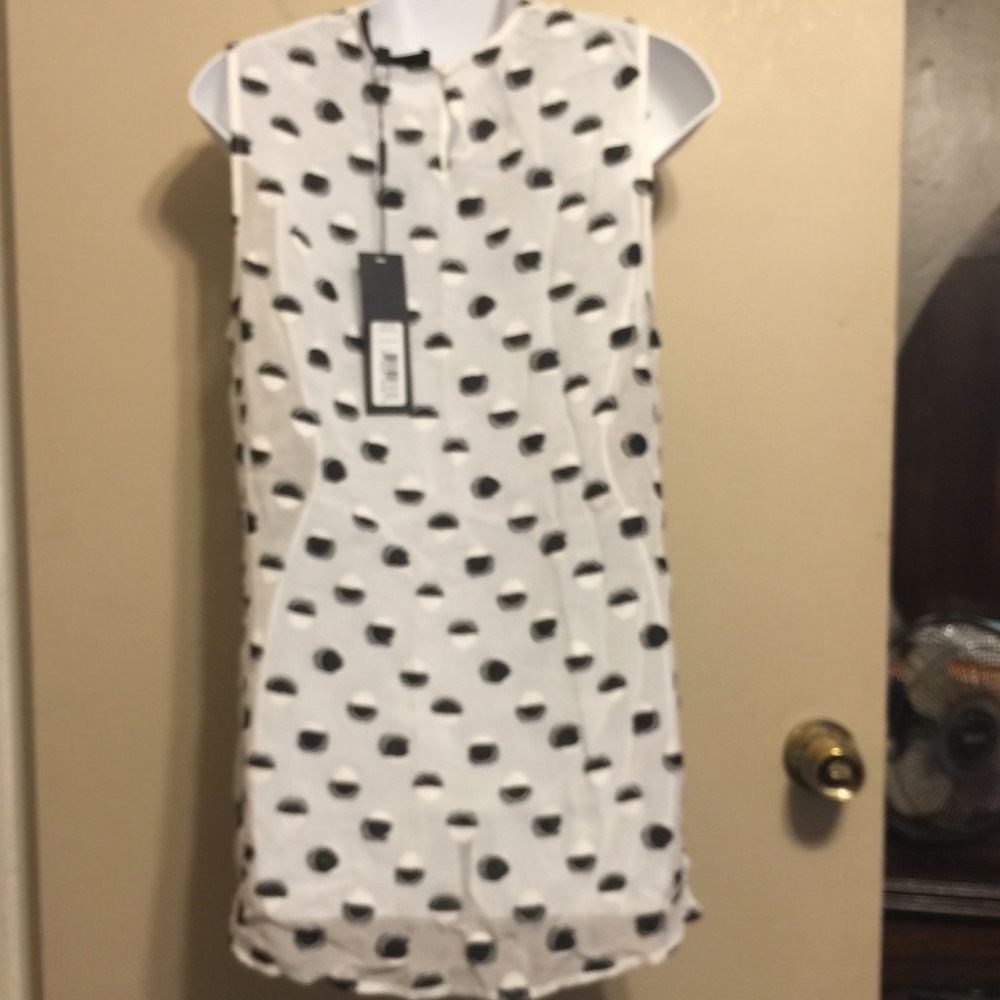 Thakoon Open Side Black & White Tank - Picture 3 of 8
