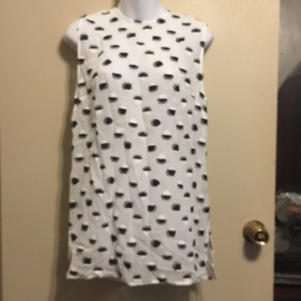 Thakoon Open Side Black & White Tank - Picture 4 of 8