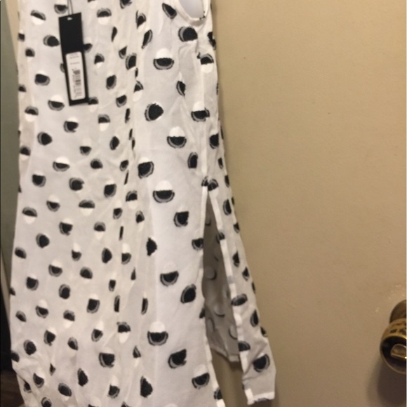 Thakoon Open Side Black & White Tank - Picture 2 of 8