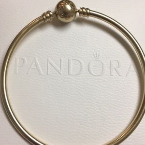 14kt gold PANDORA Bangle
