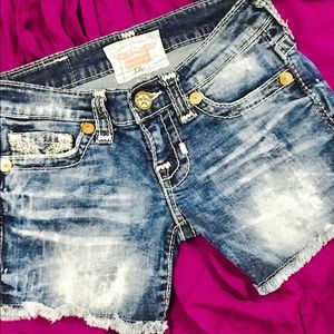 Big Star Vintage Denim Shorts - size 24