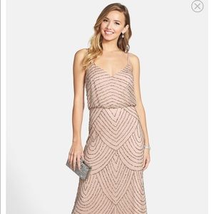 Adrianna Papell sequin dress.