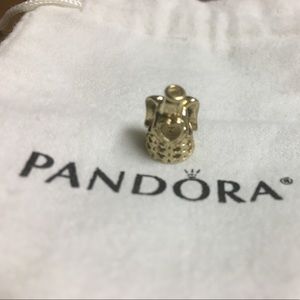14 karat gold Pandora charm angel of grace