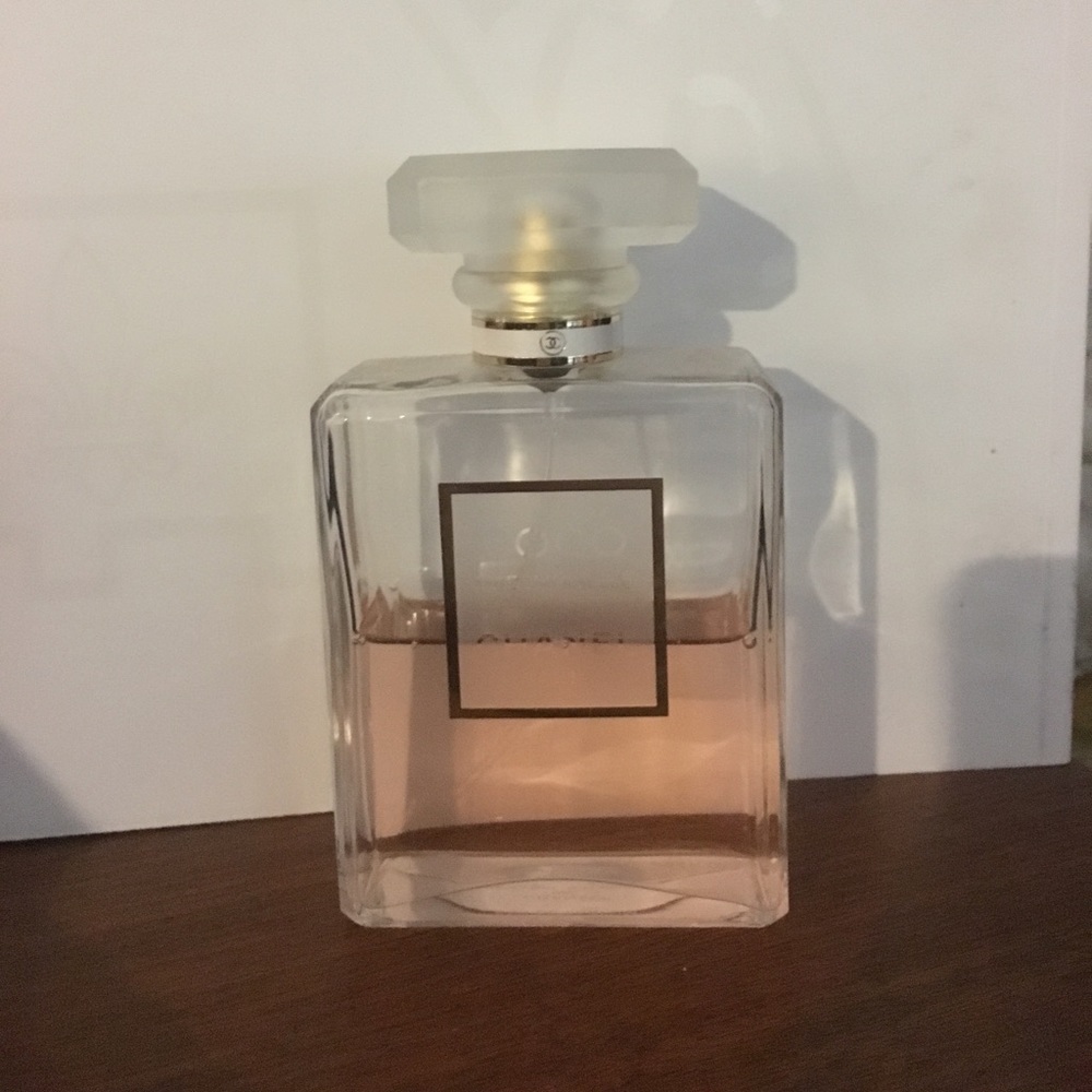 half bottle of Chanel Mademoiselle