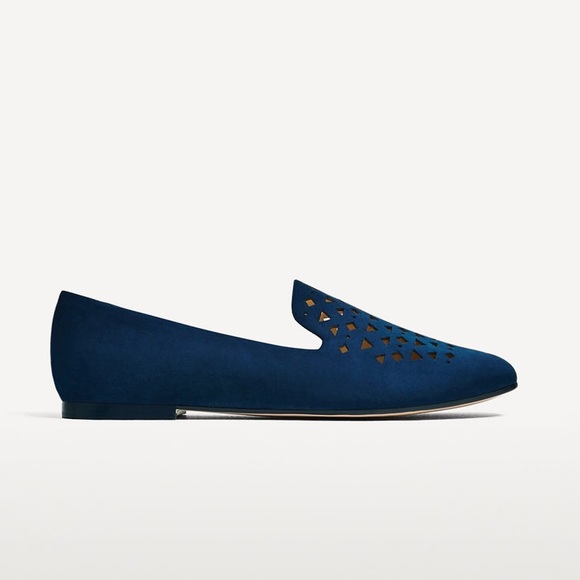 Zara flats with laser cut work - Picture 4 of 5