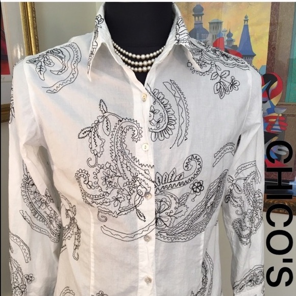 Chico's Tops - 🎁CHICO'S LONG SLEEVE TOP 💯AUTHENTIC