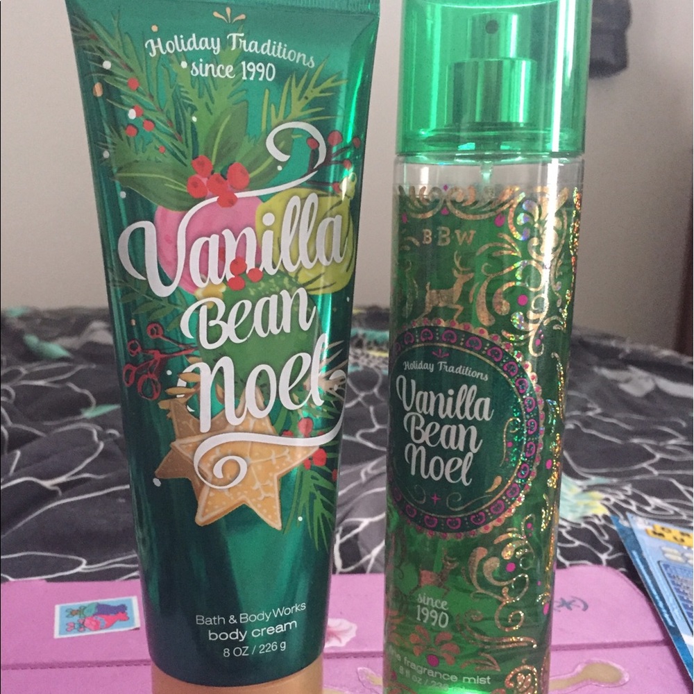 Bath & Body Works lotion and body spray