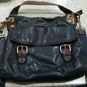 Leather FOSSIL crossbody bag