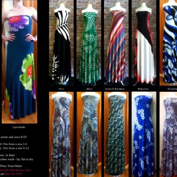 SOLD NWT Jersey Knit Sandrina Damiano Maxi Dress - Picture 3 of 3