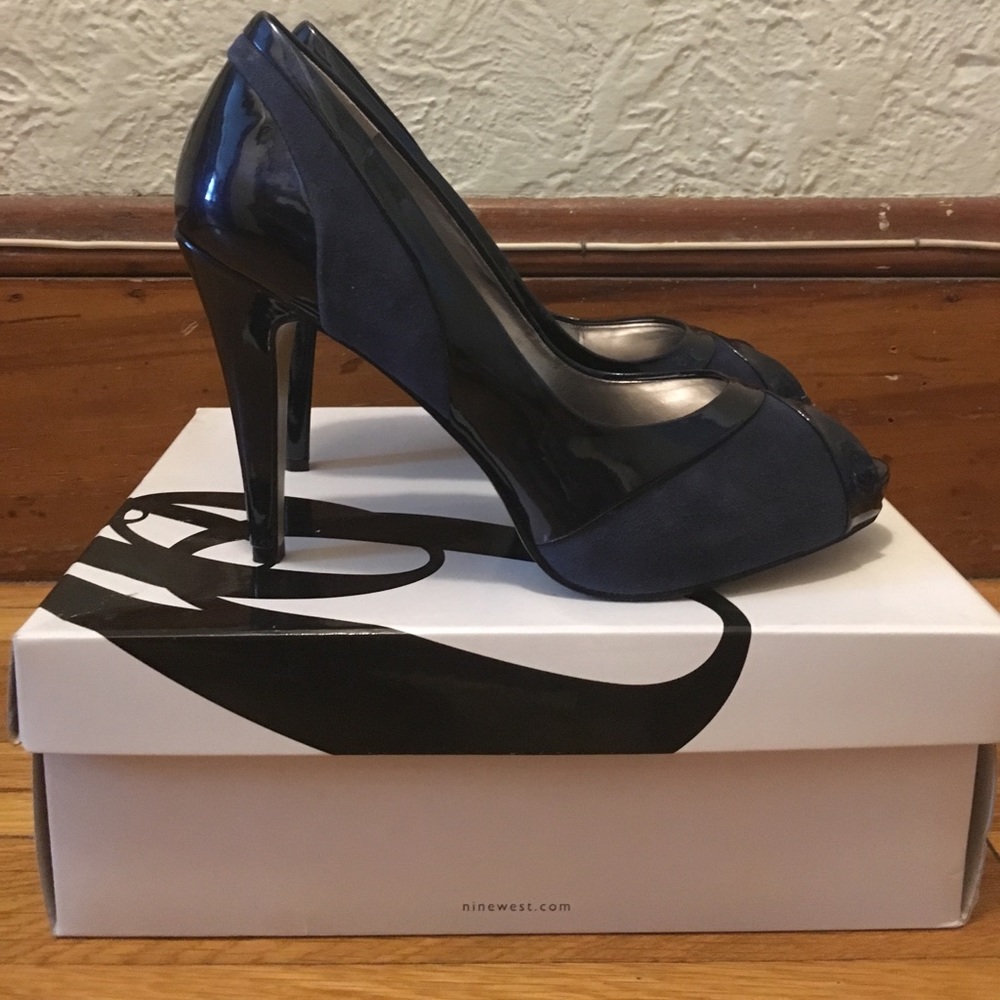 Nine West Peep Toe Pumps